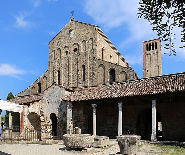 The Church of Santa Maria Assunta, on the island of Torcello, was the main place of worship in the Venetian Lagoon between the 7th and 9th centuries.