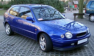 Corolla 3 portes 1997-1999 (Europe).