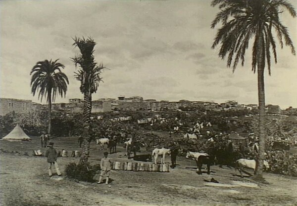 German photograph of Tulkarm taken in 1915