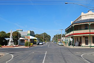 <span class="mw-page-title-main">Tungamah</span> Town in Victoria, Australia