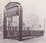 U-Bahn «Зенефельдерплатц». Фотоархів 1913