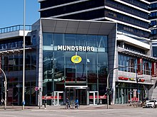 UCI Mundsburg cinema in Hamburg UCI Mundsburg - Hamburger Strasse 1-15.jpg