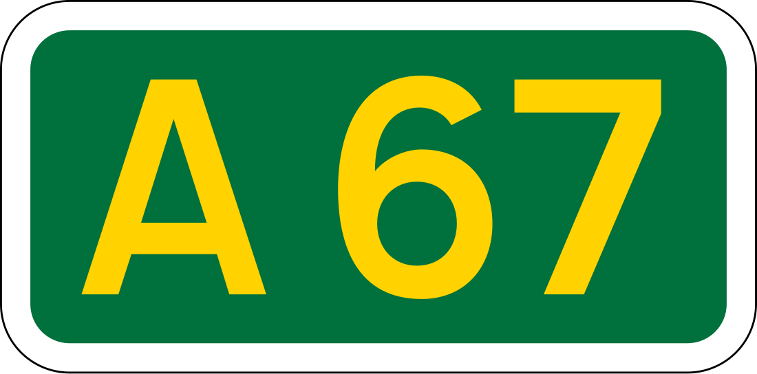 A67 road