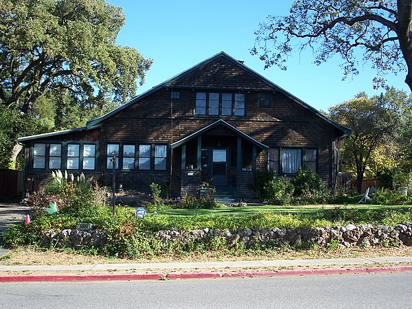 Lundblad's Lodge, in Saratoga, where the family lived for a while