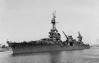 USS <i>Chester</i> (CA-27) Northampton-class heavy cruiser