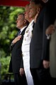 US Navy 110713-N-UH963-023 Secretary of the Navy (SECNAV) the Honorable Ray Mabus renders honors prior to delivering the keynote speech during the.jpg