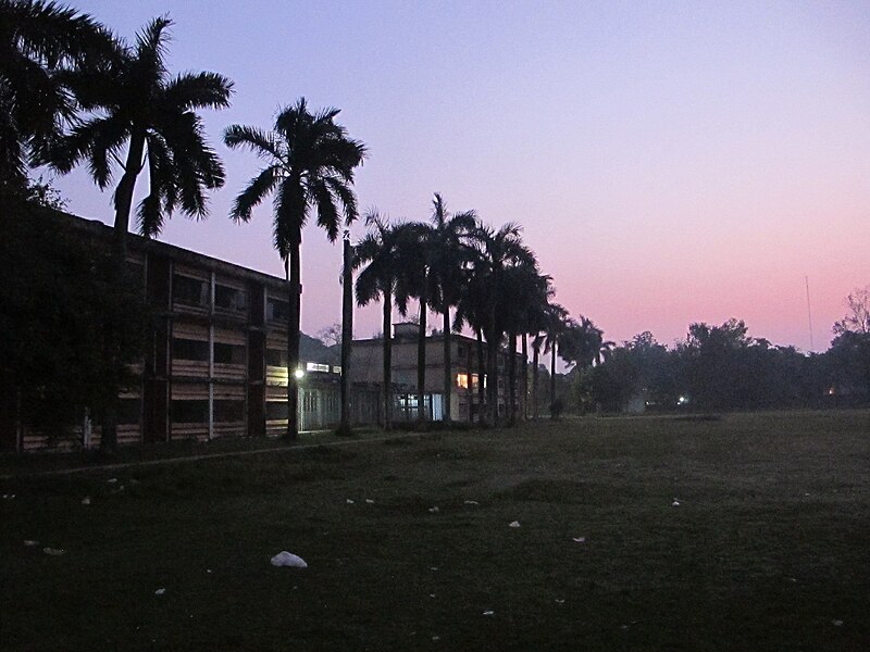 File:University of Rajshai, grounds 02.jpg