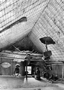 Interior of a hut in Levuka, 1842 Urville-Viti-interior.jpg