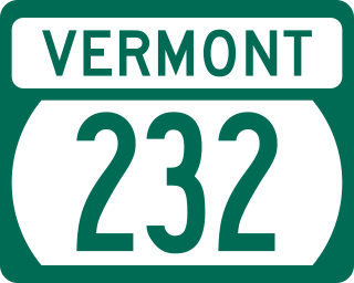 <span class="mw-page-title-main">Vermont Route 232</span> State highway in Vermont, US