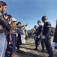 A group of Flower Power demonstrators, 1967 Vietnamdem.jpg