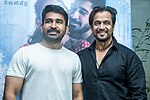 Thumbnail for File:Vijay Antony and Arjun at the ‘Kolaigaran’ Press Meet.jpg