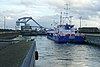 Visartsluis met de Visartbrug, Kustlaan, Zeebrugge (Brugge).JPG