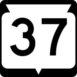 <span class="mw-page-title-main">Wisconsin Highway 37</span> State highway in Wisconsin, United States