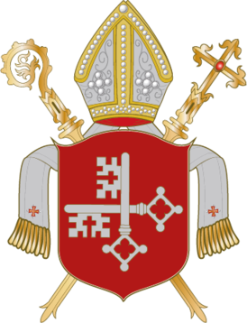 Escudo de armas del Obispado de Brandeburgo