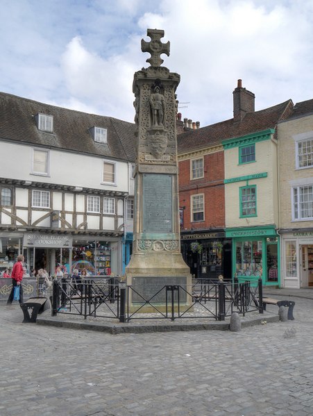 File:War Memorial, Canterbury Old Buttermarket (geograph 3468054).jpg