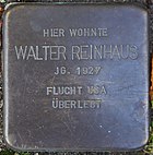 Westerkappeln Stolperstein Walter Reinhaus 01.JPG