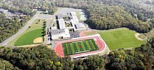 Aerial view of Westwood Regional High School. Westwood HS Aerial.jpg