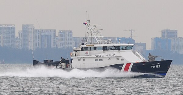 PCG's "White Shark" PH52, a 35 m-long Coastal Patrol Craft