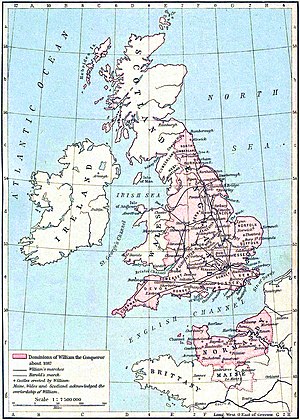 England Wilhelm I.: Leben, Die normannische Zeit in England, Wilhelm I. der Eroberer (1066–1087)