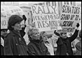 Women outside the U.S. Capitol holding signs supporting the National Organization for Women 38888v.jpg