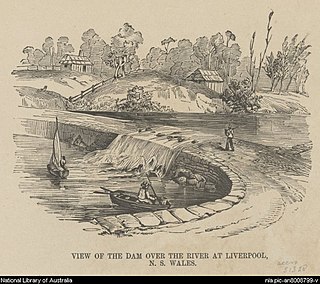 <span class="mw-page-title-main">Liverpool Weir</span> Historic site in New South Wales, Australia