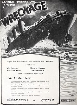 <i>Wreckage</i> (film) 1925 silent film