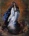 Miniatura para Inmaculada Concepción (Zurbarán, 1658)