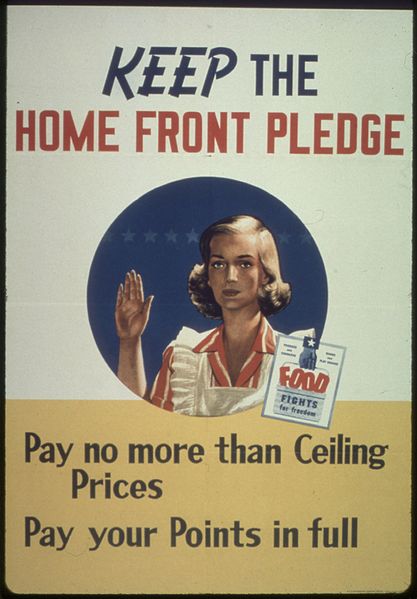 File:"Keep the home front pledge - Pay no more than ceiling prices - Pay your points in full" - NARA - 513652.jpg