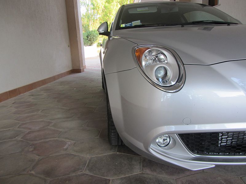 File:" 12 - ITALY - Alfa Romeo MiTo Grey Hatchback coupé 04.JPG