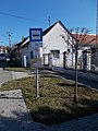 'Szob, SZTK' bus stop, 2020 Szob.jpg