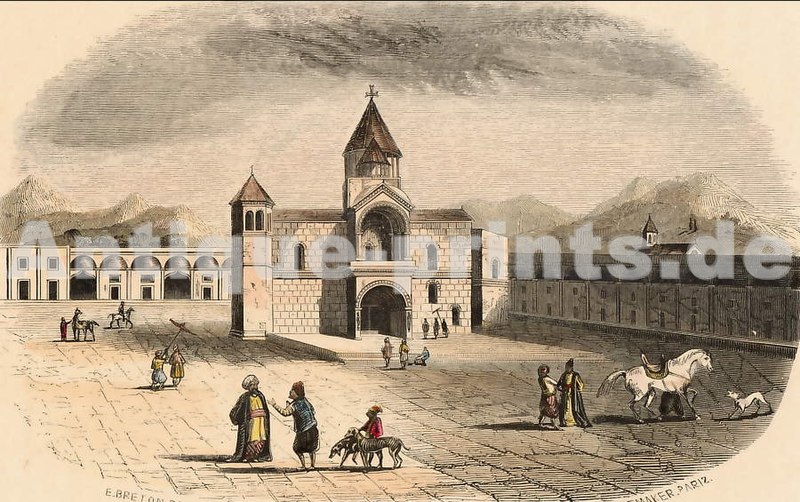 File:Église Du Monastère De L´Ecksmiazin 1846.jpg