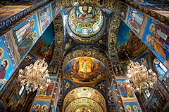Image 5Mosaics of saints in Church of the Savior on Blood, Saint Petersburg, Russia (from Saint)