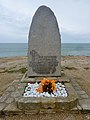 Le monument à la mémoire des deux sauveteurs Michel Pohin et André Robet, morts en portant secours le 17 mars 1979.