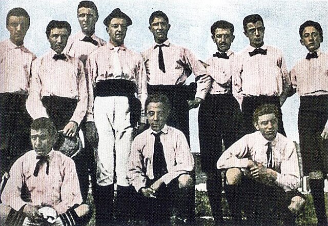 One of the first Juventus club shot, 1899