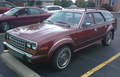 1987 AMC Eagle wagon, front left view