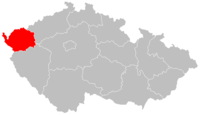 Карлаварскі край на мапе