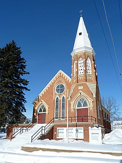 Spring Valley Methodist Episcopal Church church building in Spring Valley, United States of America