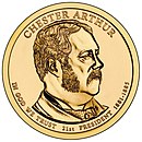 Chester A. Arthur - dollar