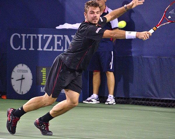 Wawrinka at the 2013 US Open