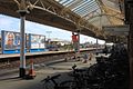 2016 at Taunton station - painting platform 2.JPG