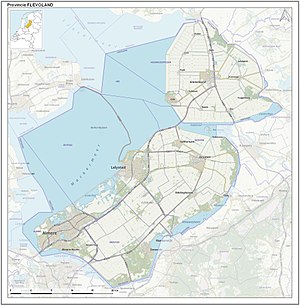 Flevoland: Etymologi, Historie, Geografi