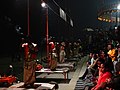 2019 Benaras Ganga Aarti near Aassi Ghat 07