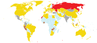 Map displaying countries that won medals during 2024 Summer Olympics