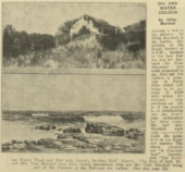 Hulda Marshall aka Mrs Tom Marshall - 'A Deserted Spot' and 'The Seething Waters Foam and Fret with Ocean's Restless Roll'