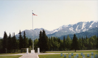 Fort Richardson National Cemetery Historic veterans cemetery in Anchorage, Alaska