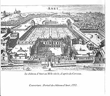 Croquis du Cerceau, 1552.