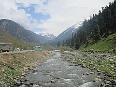 A view of Pahalgam valley
