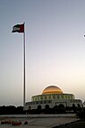 Abu Dhabhi Corniche Flag post.jpg