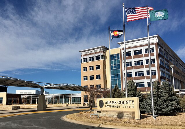 Adams County Government Center in Brighton