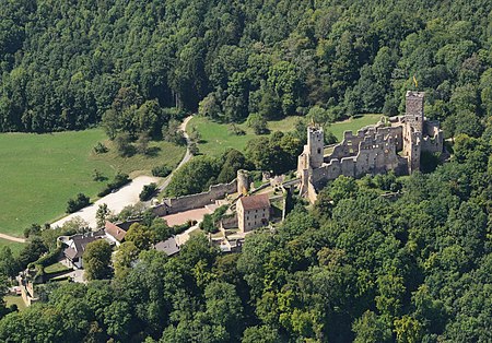Aerial View Burg Rötteln7